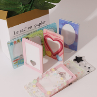 Support de Photocard Personnalisé en Acrylique Vigreat – Cadre Photo Mignon pour Idoles avec Bordure Décorative pour Présentoir de Bureau