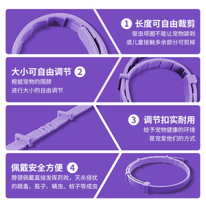 Calming <b>Collar</b> For Dogs 24.5 In Pheromone Technology Adjustable Fit All Sizes Lasts Up To 4 Weeks - Product Image 5