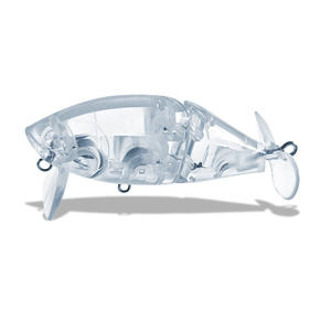 Isca Artificial T-9233 90mm 22g em Duas Seções, Sem Pintura, Iscas de Plástico Duro Transparentes - Product Image 1