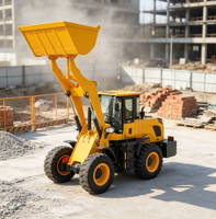 Kostengünstiger LW958 Radlader 10 Tonnen 92kW Motor, Starke Tragfähigkeit, Gestein- und Kiesbearbeitung Frontlader zum Verkauf
