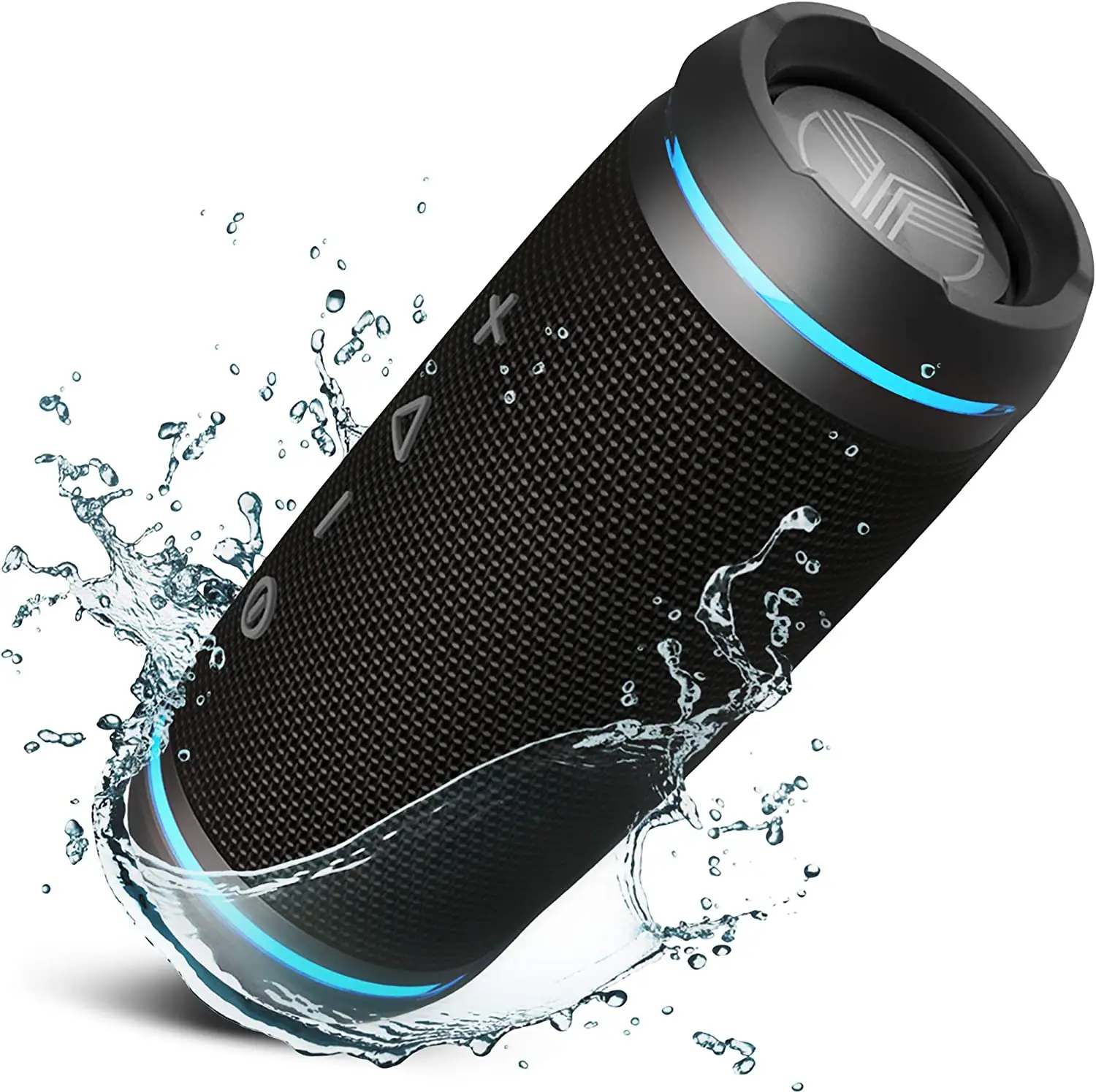 Portable bluetooth wireless speaker dual pairing 25W loud bas 20H battery IPX6 waterproof speaker