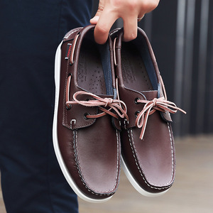 Chaussures habillées pour hommes en cuir de vache véritable de qualité supérieure, avec lacets, pour le bureau et les affaires, personnalisables avec logo, en stock, fourniture directe usine - Product Image 3