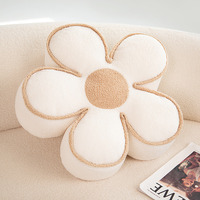 Coussin décoratif sphérique créatif style Ins Nordic Flower pour canapé, coussin de sieste, coussin de soutien abdominal et de soutien lombaire pour siège arrière de voiture