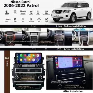 Máquina de coche Android Carplay de navegación 360 con pantalla grande para Nissan <span class=keywords><strong>Amanda</strong></span> y Nissan Patrol Y62 e Infiniti QX80 - Product Image 4
