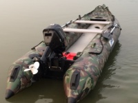 Goethe — Kayak gonflable pour 2 personnes, 14pieds, combinaison de pêche innovant, GTK420