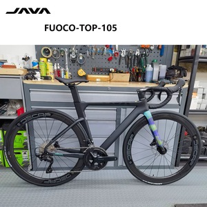 จักรยานเสือหมอบ FUOCO6 TOP 105 รุ่นใหม่ คาร์บอนไฟเบอร์ทั้งคัน 24 สปีด 700C ระบบดิสก์เบรกไฮดรอลิก โครงน้ำหนักเบา ได้รับการรับรองจาก UCI FUOCO รุ่นใหม่ FUOCO6 TOP 105 - Product Image 1
