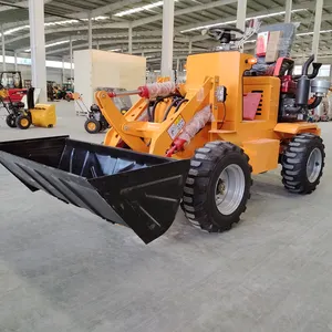 Telescopic Electric Front Loader Small Tractors Mini Wheel Loader for Efficient Load