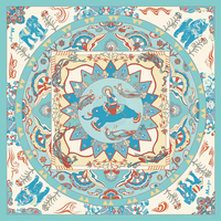 Tapis de Mahjong portable imperméable et insonorisant à motif de boisson citronnée estivale