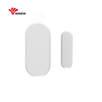 Minew S4 BLE Détecteur d'ouverture de porte Bluetooth Low Energy Wireless Door Window Magnetic Sensor Alarm