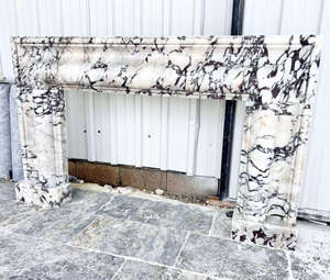 Lareira de Mármore Calacatta Viola |   Mármore Italiano de Luxo |   Fornecimento Direto do Fabricante - Product Image 4