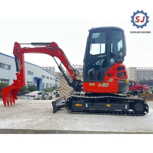 Used KubotaU30 Mini Crawler <b>Excavator</b> Original Condition Fully Serviced for Garden Farm Municipal Works Cost-Effective Fast Ship - Product Image 3