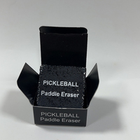 Effaceur de raquette de pickleball personnalisé avec logo, rapide et facile, pour l'entraînement, élimine les résidus de balle, la saleté et les petits éraflures pour adultes et enfants