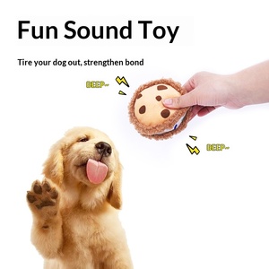 Jouet pour <span class=keywords><strong>chien</strong></span> en peluche sonore, durable, à mâcher, pour dissimuler la nourriture, pour le nettoyage des dents, motif dessin animé, pour chiots - Ensemble <span class=keywords><strong>voiture</strong></span> dessert, divertissement quotidien - Product Image 1