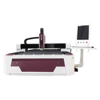 Machine de découpe laser fibre CNC pour tubes en acier 3015 avec refroidissement par eau, nouvelle prise en charge AI & LAS pour tôles et tuyaux métalliques