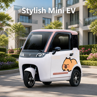 Véhicules électriques neufs, voiture électrique pour adultes, mini-voiture électrique à 3 roues pour les trajets en ville avec climatisation et charge rapide