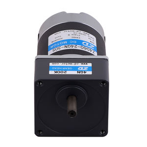 มอเตอร์ ZD ขนาด 80 มม. 60 วัตต์ 12 โวลต์ 24 โวลต์ แบบมีแปรงถ่าน พร้อมเกียร์ทดรอบ อัตราทด 3:1-18:1 สำหรับตู้ขายสินค้าอัตโนมัติ รุ่น Z4D60-24GN-30S/4GN15K - Product Image 5