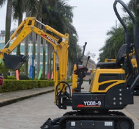 YC08-8 Excavator Crawler Baru untuk Konstruksi & Pertanian Ringan dengan Garansi 1 Tahun Mesin & Pompa Efisiensi Tinggi