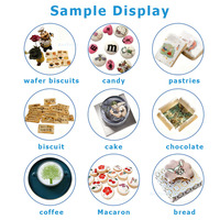 AntPrint A3 Lebensmitteldrucker für Kuchen und Cupcakes, Direktdruck auf Kuchen, Lebensmitteldrucker mit CMYK.LC.LM 6 essbaren Tinten