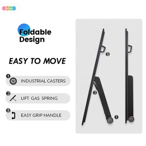 43Inch Xách Tay Kỹ Thuật Số Poster Battery Powered Tầng Thường Vụ Hiển Thị Signage Siêu Mỏng Movable Lcd Màn Hình Quảng Cáo Kiosk - Product Image 5