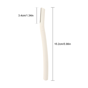 Herramienta de Dermaplaning Ecológica, Depiladora con Cuchillas de Acero Inoxidable, Depiladora de Cejas Biodegradable para <span class=keywords><strong>Mujer</strong></span>, Lista para Enviar - Product Image 2
