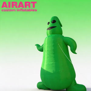 Monstruo Verde Inflable de Dibujos Animados, Fantasma Inflable Personalizado para Halloween, Accesorio para Festivales Comunitarios, Figuras Gigantes de Películas de Terror - Product Image 1