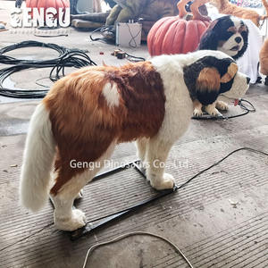 पार्क सजावट के लिए अनुकूलित उच्च गुणवत्ता वाले पशु मॉडल 3डी एनिमेट्रोनिक कुत्ता - Product Image 4