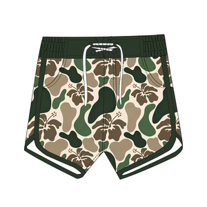 Shorts de bain pour garçons en tissu spandex imperméable de haute qualité, vente en gros - Product Image 5