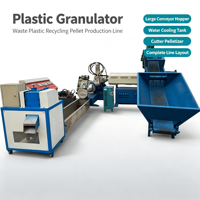 Extrudeuse de granulation plastique à anneau d'eau pour la production de granulés uniformes à faible teneur en impuretés – Fabricant chinois de granulateurs plastiques