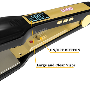 Alisador De pelo plano para mujer, <span class=keywords><strong>Alaciadora</strong></span> De Cabello De belleza De 480 pulgadas, 1,75 grados, el mejor y asequible - Product Image 3