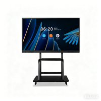 Tableau blanc interactif 4K Ultra HD multi-touch, tableau numérique intelligent pour salle de classe, bureau, salle de réunion