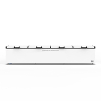Congélateur commercial horizontal haute efficacité 1000L armoire alimentaire de congélation avec porte en verre Type de porte ouverte Type de climat frais