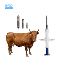 Micro-puce RFID injectable pour animaux, identification des animaux, implantable pour vache, cheval, bétail, identification des animaux, micro-puce pour mouton, porc
