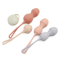 Fernbedienbare Kegel-Ball-Set Massagegerät für Beckenbodentraining bei Frauen mit 3+7 Vibrationsmodi IPX7 Wasserdicht