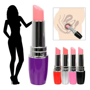 Colorful Lipstick Vibrator Massager Stick Waterproof Jump Egg Bullet Clitoral anal Stimulation Girl 18 sex toys for women