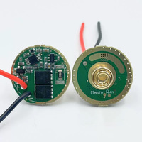 Carte de commande pour lampe torche 22mm 8A, mode courant constant, mémoire, pilote LED 3V pour batterie Li-ion unique T40 P50, 5 modes