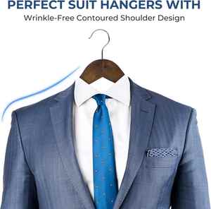 Gancho Giratorio 360° de Madera Maciza para Ropa, Gancho Individual para Tiendas de Ropa y Salas de Estar, Precio al por Mayor - Product Image 4