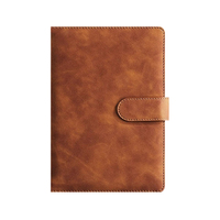 Carnets personnalisables en cuir écologique avec boucle PQ, design promotionnel, tissu premium, couleurs esthétiques épaissies et minimalistes
