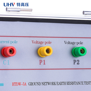 เครื่องทดสอบความต้านทานดินในระบบไฟฟ้าแรงสูงแบบปรับความถี่ได้ รุ่น UHV-801 - Product Image 5