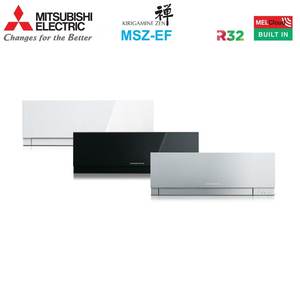 Aire acondicionado Mitsubishi Electric Dual Split Inverter Series KIRIGAMINE ZEN WHITE 1/2 9 + 12 con 2. 2. 2. 2. 2. 1 - Product Image 2