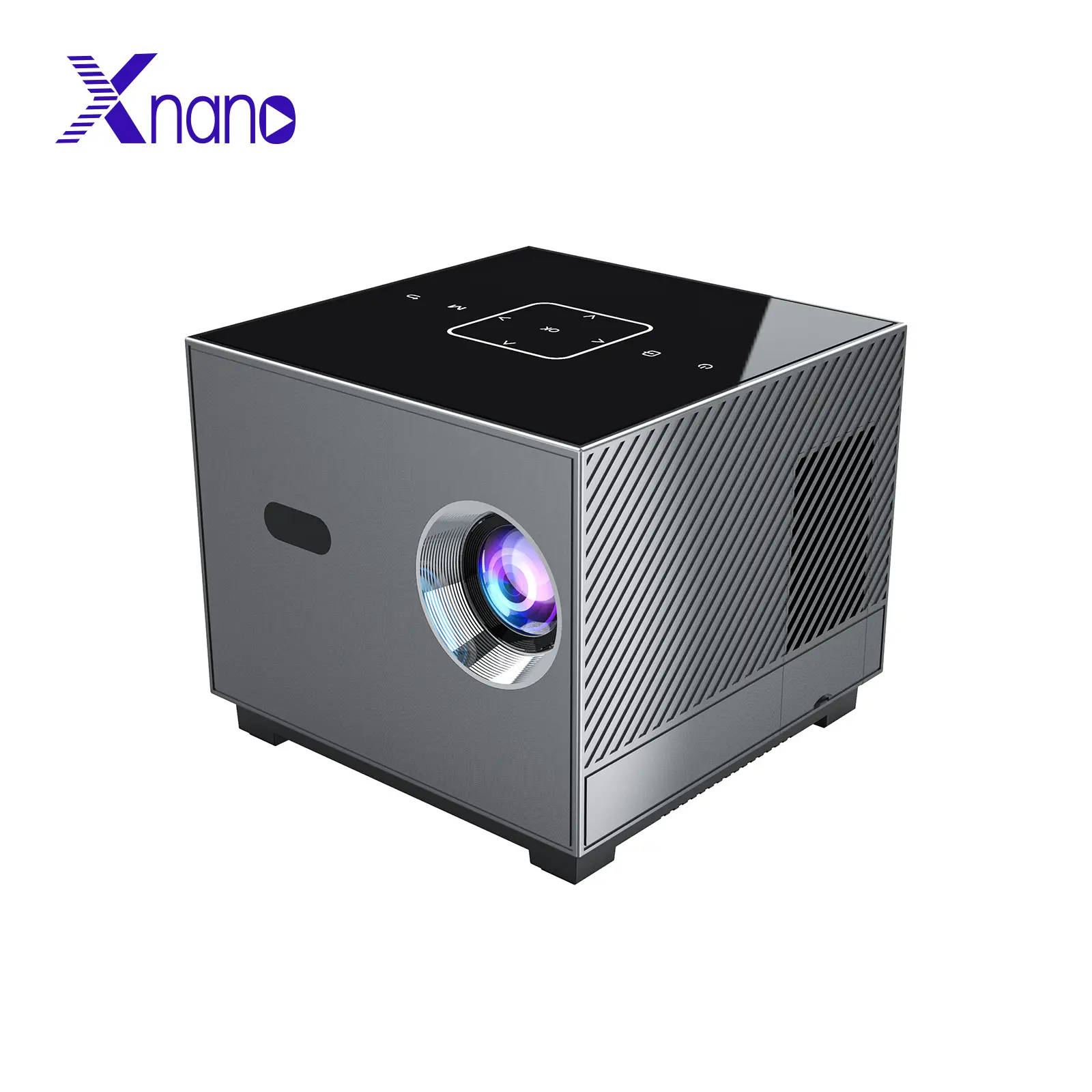 XNANO Brand Factory New X3 Projector Electric Focus Colorful Light Touch Key WiFi 5G Smart Home Theater Portable Mini Projector