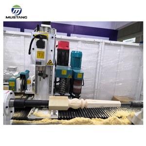 MT1220ราคาโรงงาน4แกน CNC ไม้คัดลอกศูนย์เครื่องกลึงสำหรับแกะสลักไม้ขา - Product Image 3