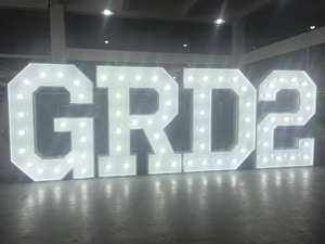 Lettres lumineuses LED personnalisées de 4 pieds, lettres lumineuses, enseignes lumineuses, lettres de fête, lettres de mariage, enseigne lumineuse Mr & Mrs - Product Image 4