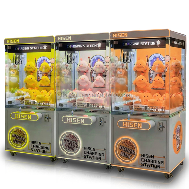 High Quality Coin-Operated Arcade Claw Crane Doll Machine Mall Entertainment Equipment Amusement Sale Plush Claw Machine Game