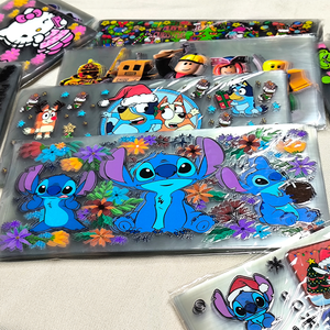 UV DTF <span class=keywords><strong>Cup</strong></span> Wrap-Animales Impreso 16oz Libbey <span class=keywords><strong>Glass</strong></span> <span class=keywords><strong>Cup</strong></span> PNG Wrap, Listo para aplicar <span class=keywords><strong>Cup</strong></span> Wrap - Product Image 6