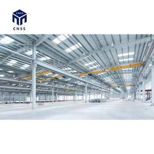 Chất lượng cao bền đúc sẵn Kết Cấu Thép hội thảo kim loại kho prefab xây dựng - Product Image 5