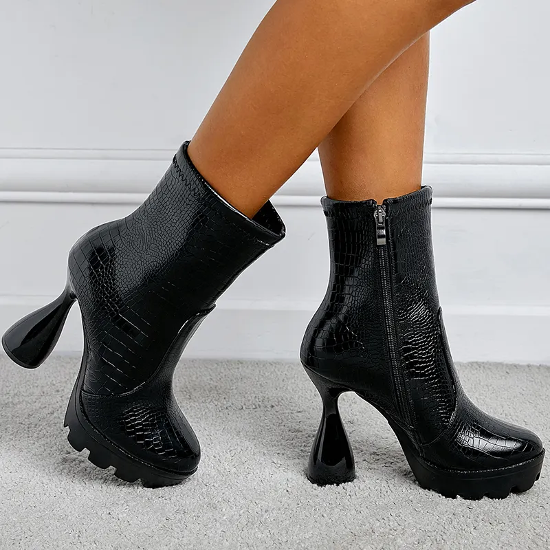 Botas Largas Color Vino Mujer | MercadoLibre 📦