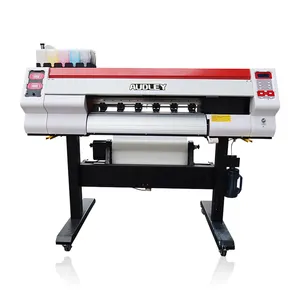 Impressora dtf automática, 2 4720 cabeças transferência filme dtf impressora para camiseta fácil de operar com placa senyang