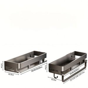 Multi-Function Modern Kitchen Storage <b>Rack</b> Stainless Steel Rust Resistant Wall-Mounted Knife and Cutting Board Holder - Product Image 4