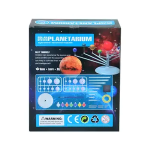 Nuevo Juego de Modelos de Planetas del Sistema Solar para Niños, Juguete STEM para el Aprendizaje de Astronomía, Juguetes Educativos de Ciencia e Ingeniería - Product Image 5