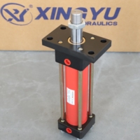 Cylindre hydraulique à tirants robustes série HOB, 14 MPa, double effet, spécifications personnalisées, OEM ODM, pour équipements de moulage et d'automatisation